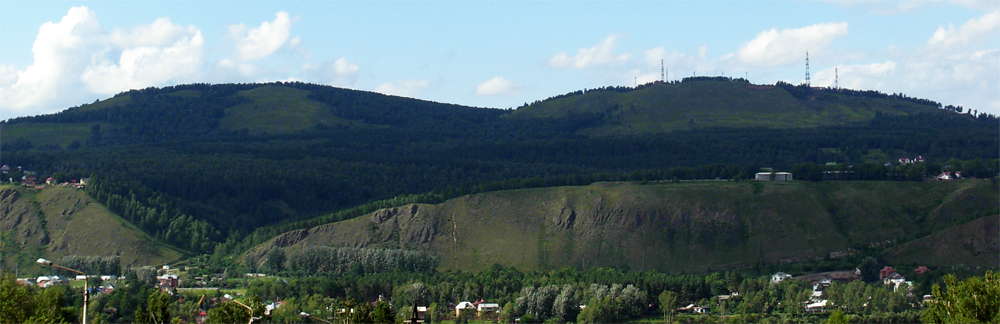 View of Afontova Gora