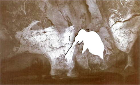 photo of the cave wall