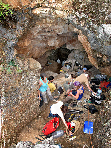 team at site