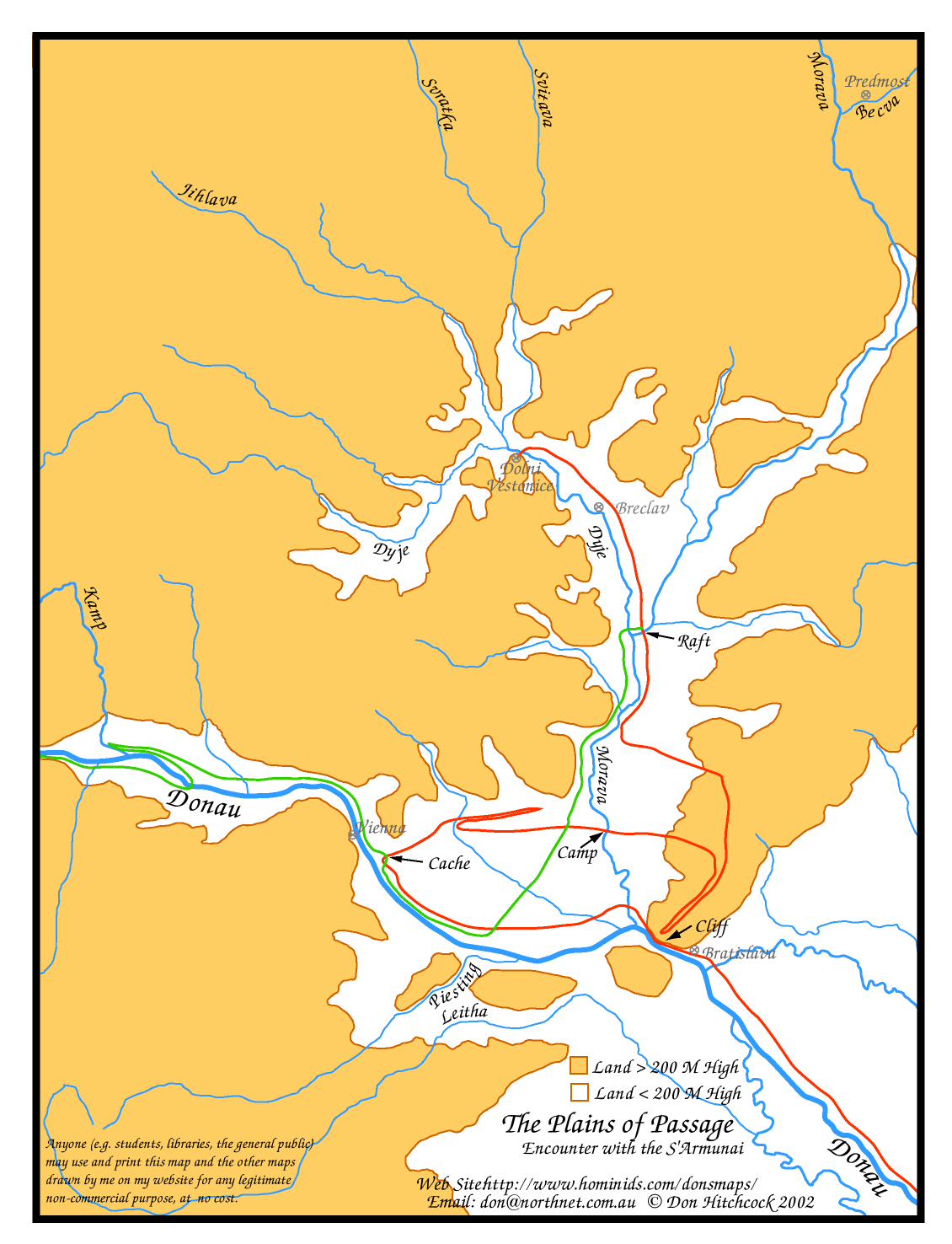 map of the S'Armunai encounter