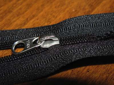 Zipper slide