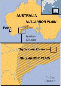 Map of cave location