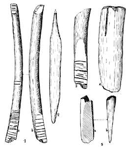 Abri Castanet reindeer antler tools