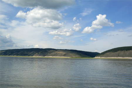 Angara river
