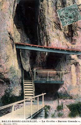 Grimaldi Caves post card