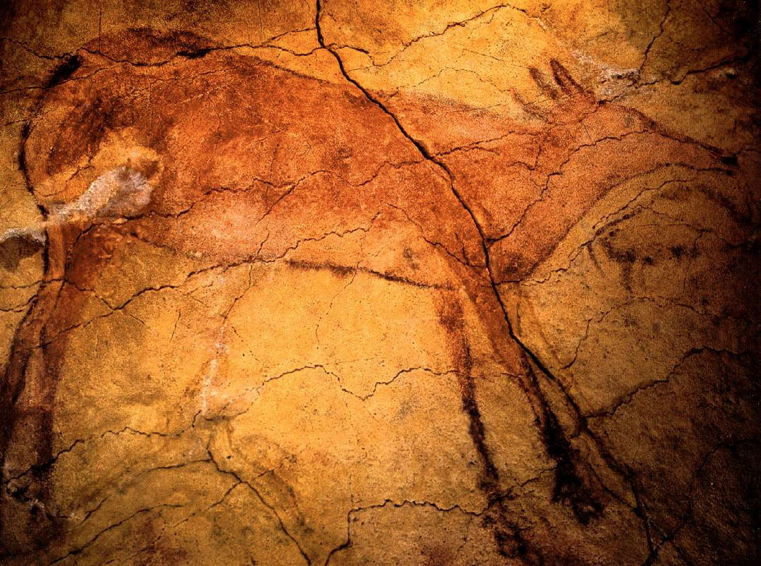 Роспись пещеры Альтамира Испания