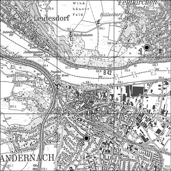  Gonnersdorf Map