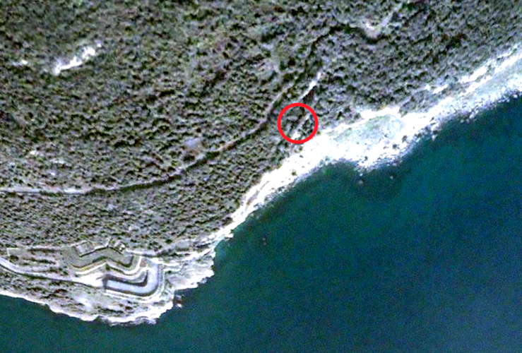 Santona close up Google Earth