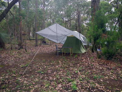 Bark Hut campsite