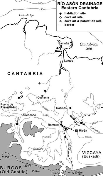 El Miron map