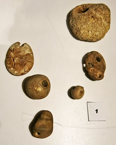 pierced pebbles