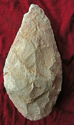 Acheulian handaxe from North Africa