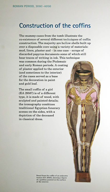 woman mummycase