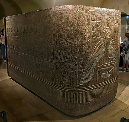 Sarcophagus of Pharaoh Ramesses III