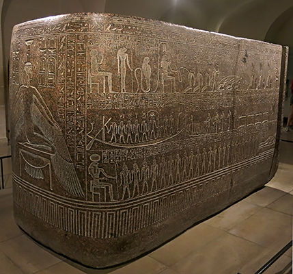 Sarcophagus of Pharaoh Ramesses III