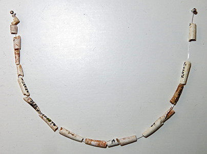 Gonnersdorf necklace tusk shells