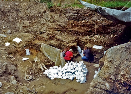 Neander valley excavations