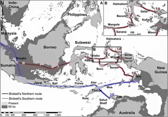 crossings map