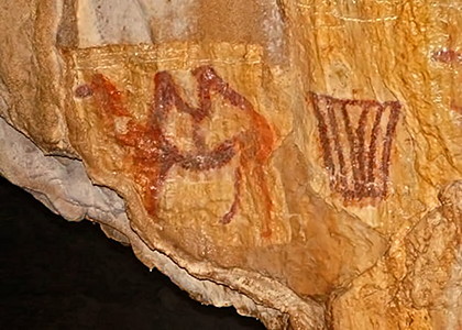 Kapova Cave camel painting