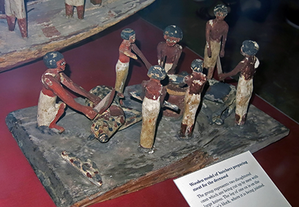 Coffin of Gua butchering model